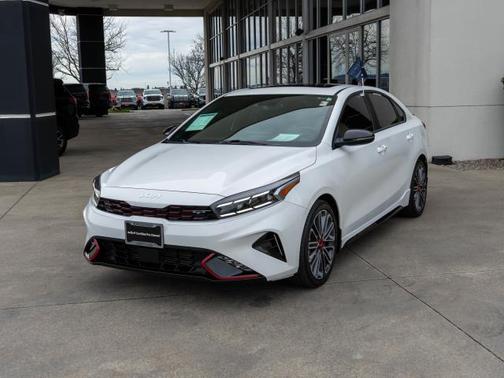 White 2024 Kia Forte GT