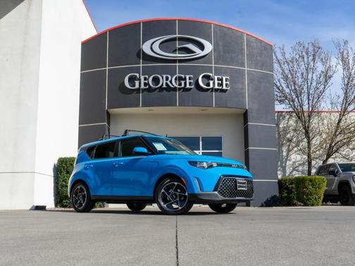 Blue 2023 Kia Soul EX