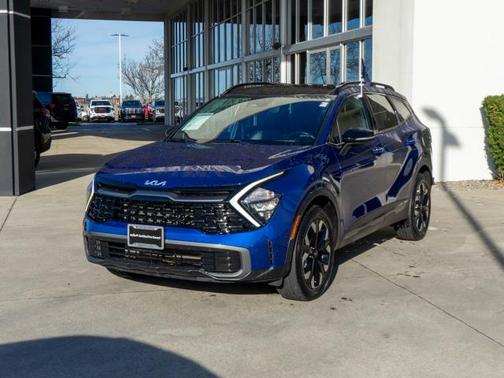 Blue 2023 Kia Sportage X-LINE