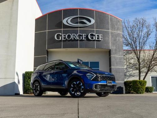 Blue 2023 Kia Sportage X-LINE