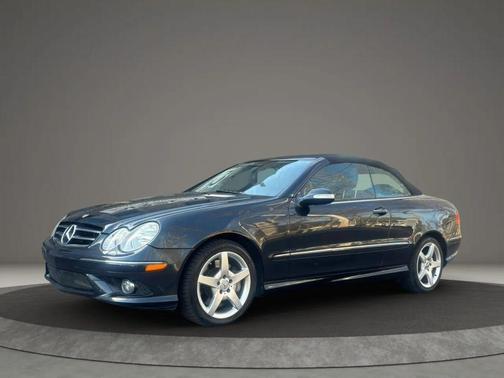 BLUE 2006 Mercedes-Benz CLK-Class 500 Cabriolet