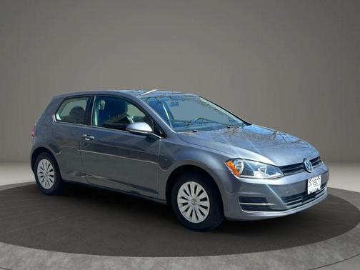 Platinum Gray Metallic 2015 Volkswagen Golf Launch Edition 2-Door