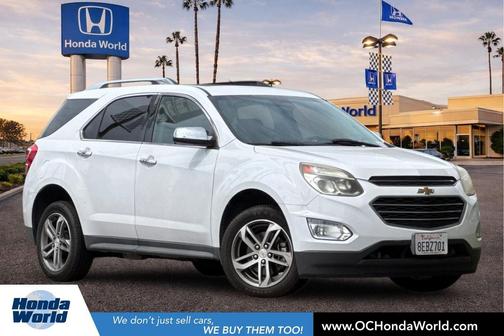Summit White 2016 Chevrolet Equinox LTZ