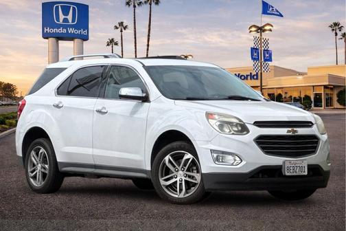 Summit White 2016 Chevrolet Equinox LTZ