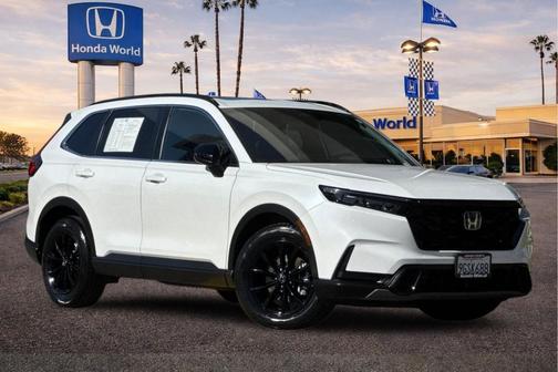 Platinum White Pearl 2023 Honda CR-V Hybrid Sport FWD