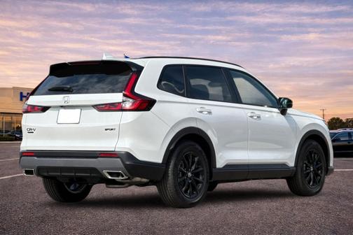 Platinum White Pearl 2026 Honda CR-V Hybrid Sport FWD
