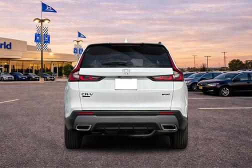Platinum White Pearl 2026 Honda CR-V Hybrid Sport FWD