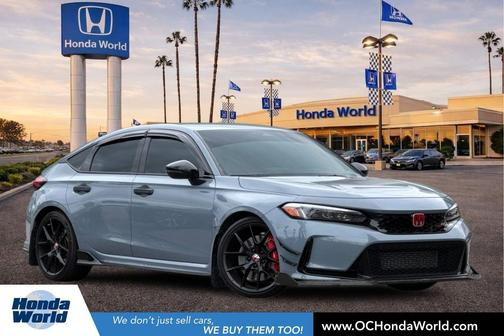 Sonic Gray Pearl 2023 Honda Civic Type R Touring