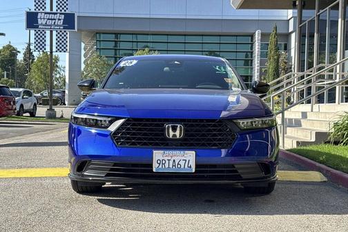 Still Night Pearl 2025 Honda Accord Hybrid Sport-L