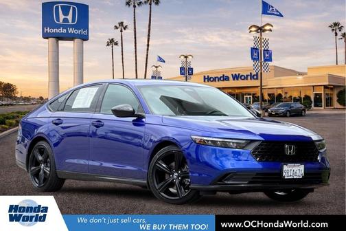 Still Night Pearl 2025 Honda Accord Hybrid Sport-L
