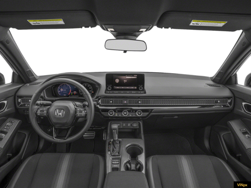 Meteorite Gray Metallic 2026 Honda Civic Sport