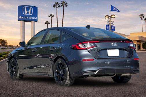 Meteorite Gray Metallic 2026 Honda Civic Sport