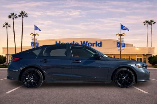 Meteorite Gray Metallic 2026 Honda Civic Sport