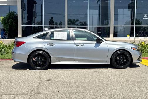 Lunar Silver Metallic 2023 Honda Civic Sport