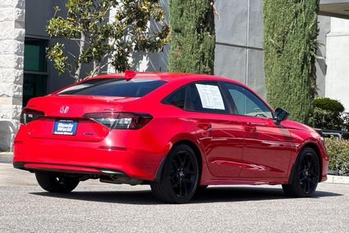 Rallye Red 2026 Honda Civic Hybrid Sport