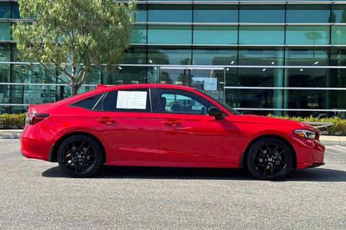 Rallye Red 2026 Honda Civic Hybrid Sport