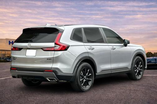 Solar Silver Metallic 2026 Honda CR-V Hybrid Sport-L FWD
