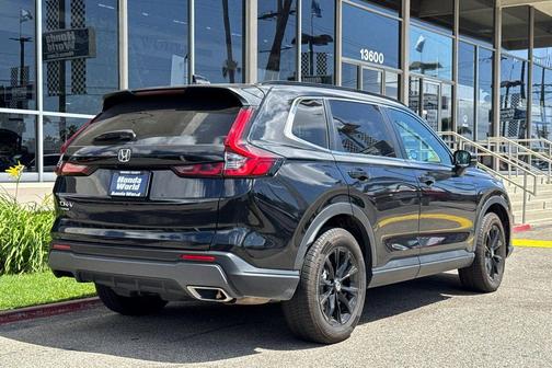 Crystal Black Pearl 2024 Honda CR-V Hybrid Sport AWD