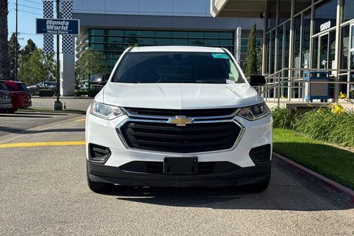 Summit White 2020 Chevrolet Traverse LS