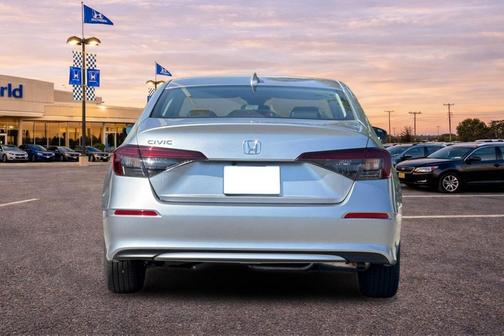 Solar Silver Metallic 2026 Honda Civic LX