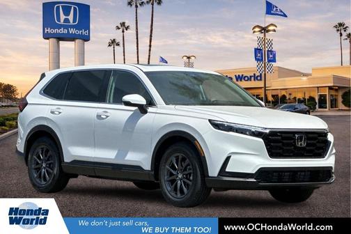 Platinum White Pearl 2026 Honda CR-V EX-L 2WD