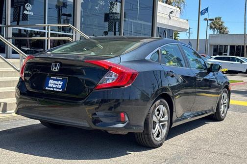 Crystal Black Pearl 2016 Honda Civic LX