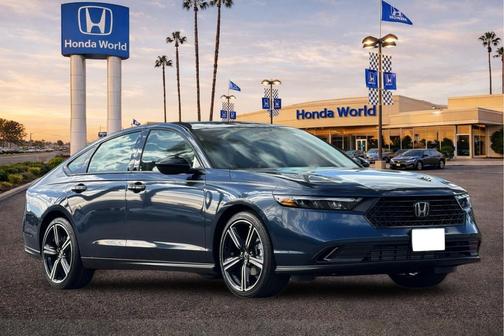 Canyon River Blue Metallic 2026 Honda Accord SE