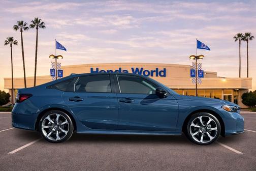 Blue Lagoon 2026 Honda Civic Hybrid Sport Touring