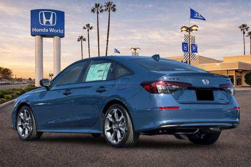 Blue Lagoon 2026 Honda Civic Hybrid Sport Touring