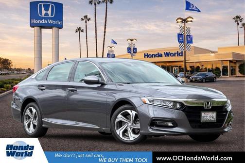 Modern Steel Metallic 2018 Honda Accord EX-L 2.0T