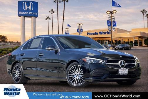 Black 2024 Mercedes-Benz C-Class C 300