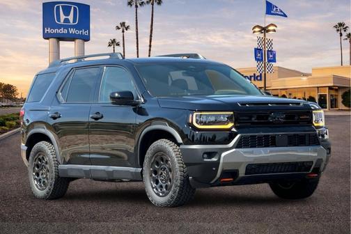 Crystal Black 2026 Honda Passport AWD TrailSport Elite Blackout