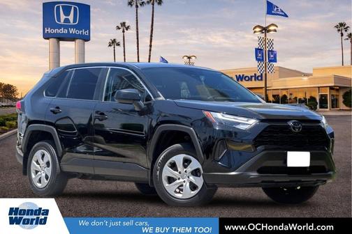 Midnight Black Metallic 2023 Toyota RAV4 LE