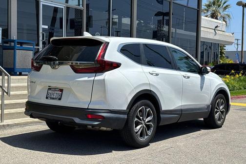Platinum White Pearl 2021 Honda CR-V 2WD EX