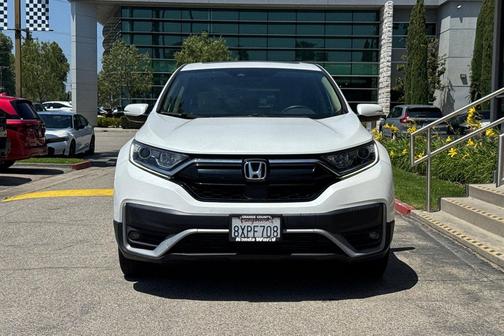 Platinum White Pearl 2021 Honda CR-V 2WD EX
