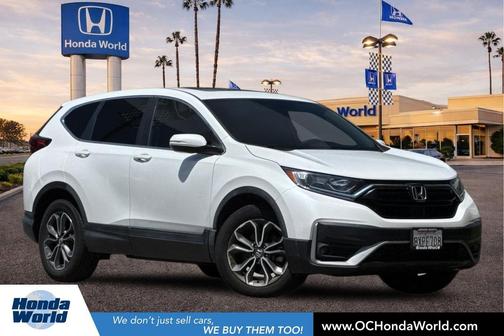 Platinum White Pearl 2021 Honda CR-V 2WD EX