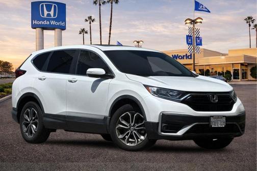 Platinum White Pearl 2021 Honda CR-V 2WD EX