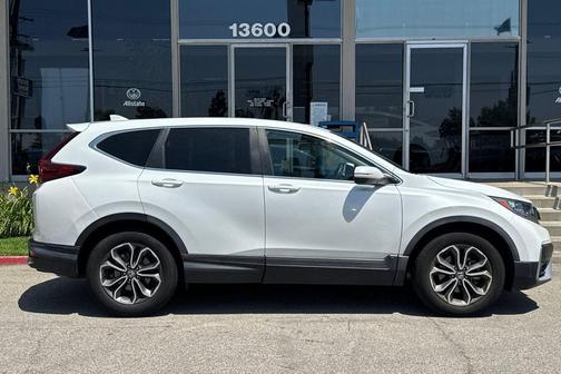 Platinum White Pearl 2021 Honda CR-V 2WD EX
