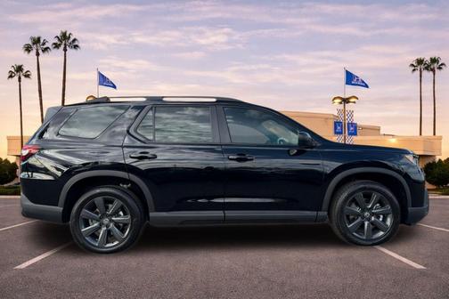Crystal Black Pearl 2026 Honda Pilot Sport