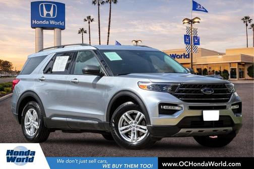 Silver Metallic 2023 Ford Explorer XLT