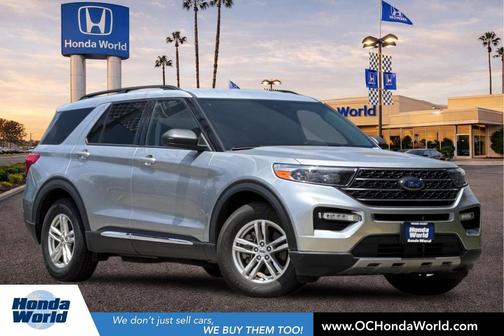 Silver Metallic 2023 Ford Explorer XLT