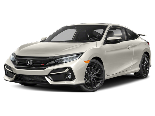 Platinum White Pearl 2020 Honda Civic Si Base