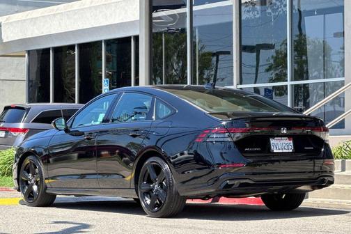 Crystal Black Pearl 2025 Honda Accord Hybrid Sport-L