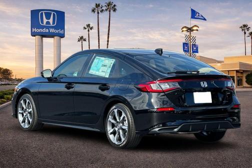 Crystal Black 2026 Honda Civic Hybrid Sport Touring