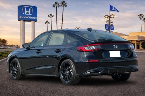 Crystal Black 2026 Honda Civic Hybrid Sport