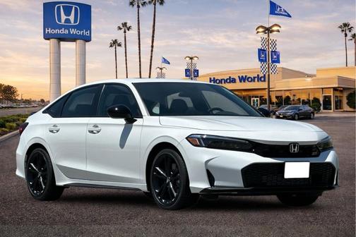 Platinum White Pearl 2026 Honda Civic Si Base