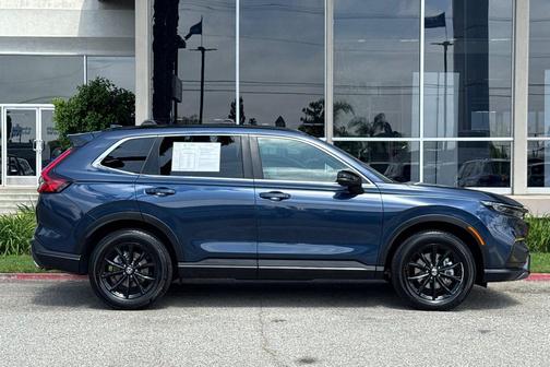 Blue 2024 Honda CR-V Hybrid Sport AWD