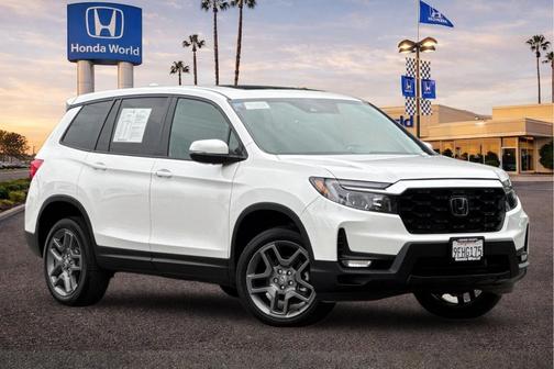 Platinum White Pearl 2023 Honda Passport AWD EX-L