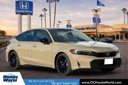 Sand Dune Pearl 2026 Honda Civic Sport