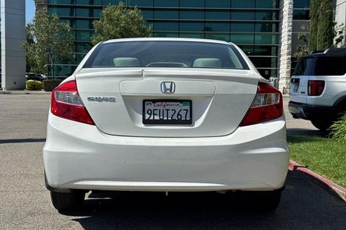 Taffeta White 2012 Honda Civic LX